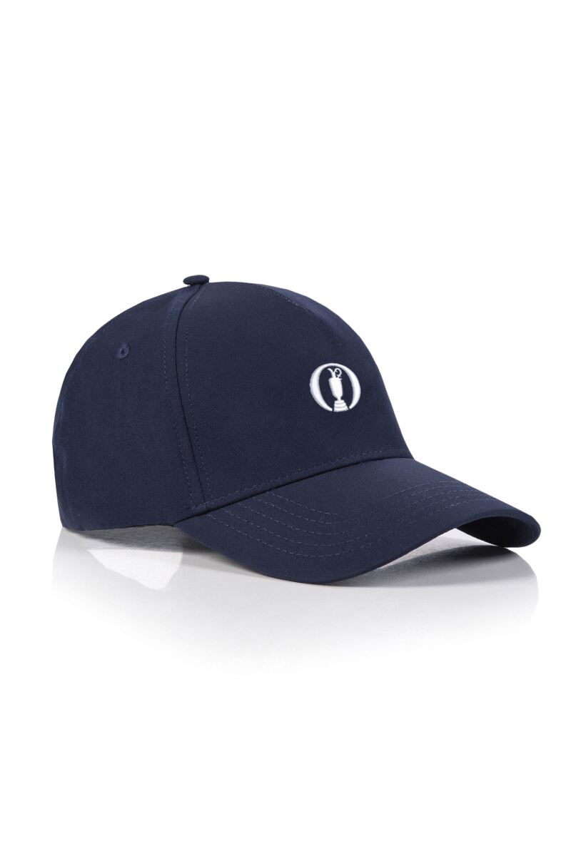 The Open Mens and Ladies Structured Golf Cap Navy One Size