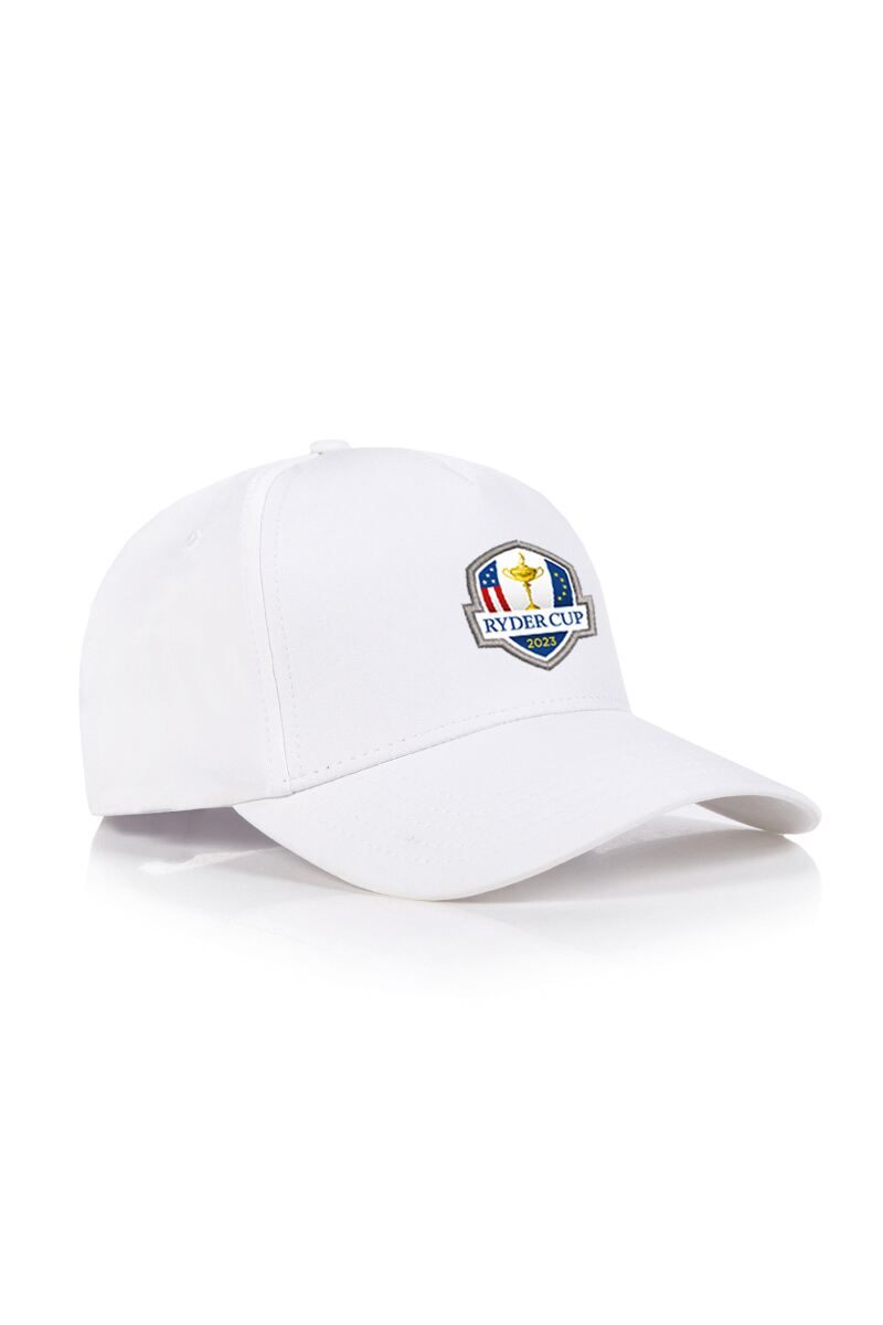 Official Ryder Cup 2025 Mens and Ladies Structured Golf Cap White One Size