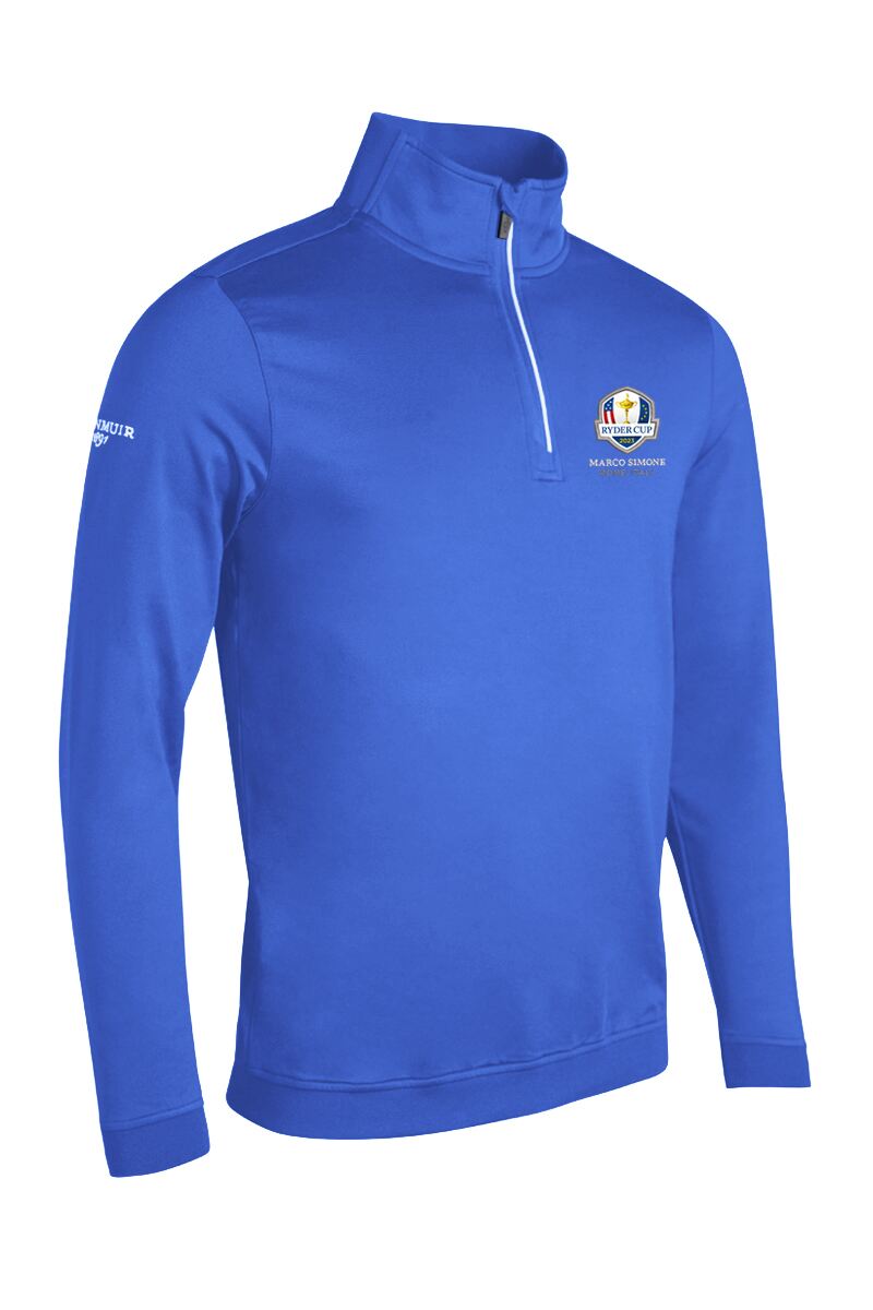 Mens Zip Neck Crail Ryder Cup Golf Top