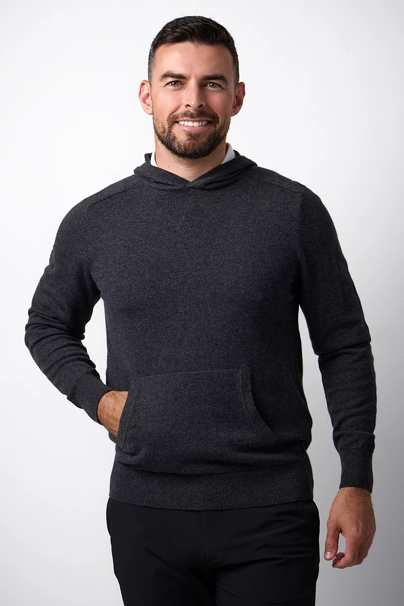 Official Ryder Cup 2027 Mens Saddle Sleeve Touch of Cashmere Midweight Golf Hoodie