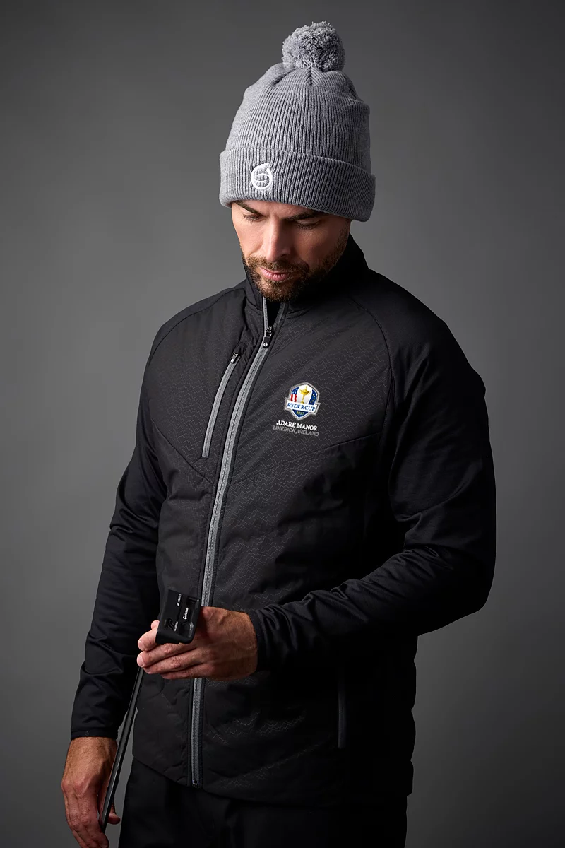 Official Ryder Cup 2027 Mens Padded Bonded Thermal Golf Jacket