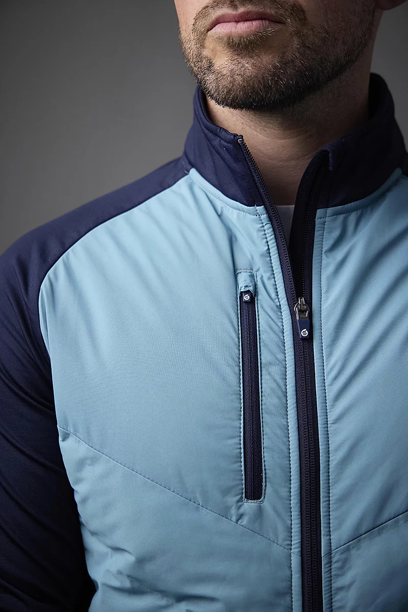 Mens Padded Bonded Thermal Golf Jacket