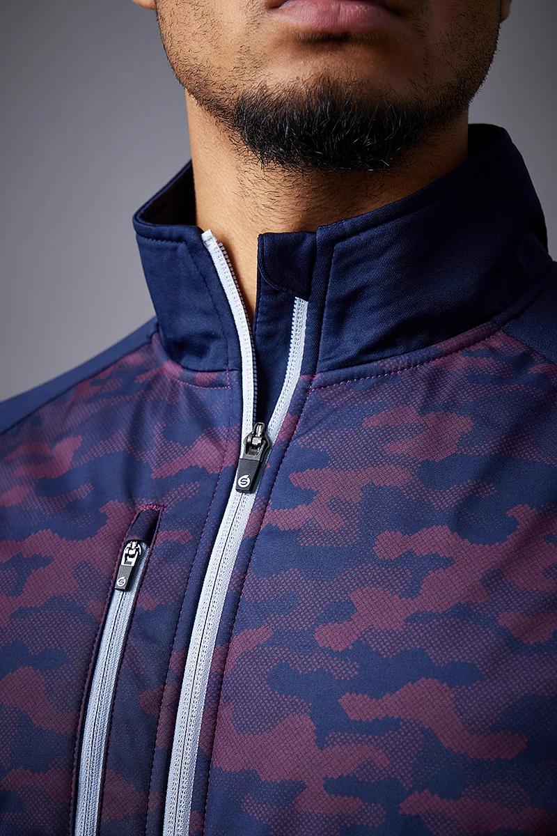 Mens Padded Bonded Thermal Golf Jacket Sale
