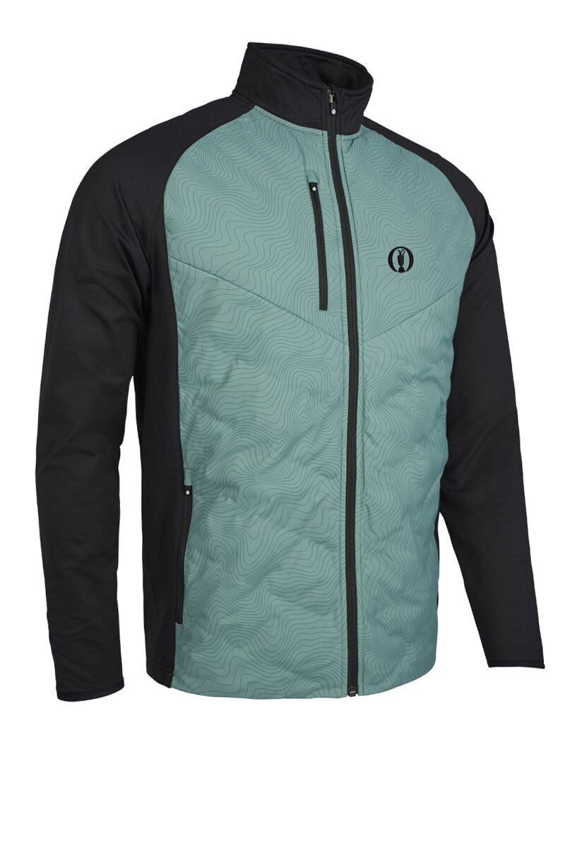 The Open Mens Padded Bonded Thermal Golf Jacket