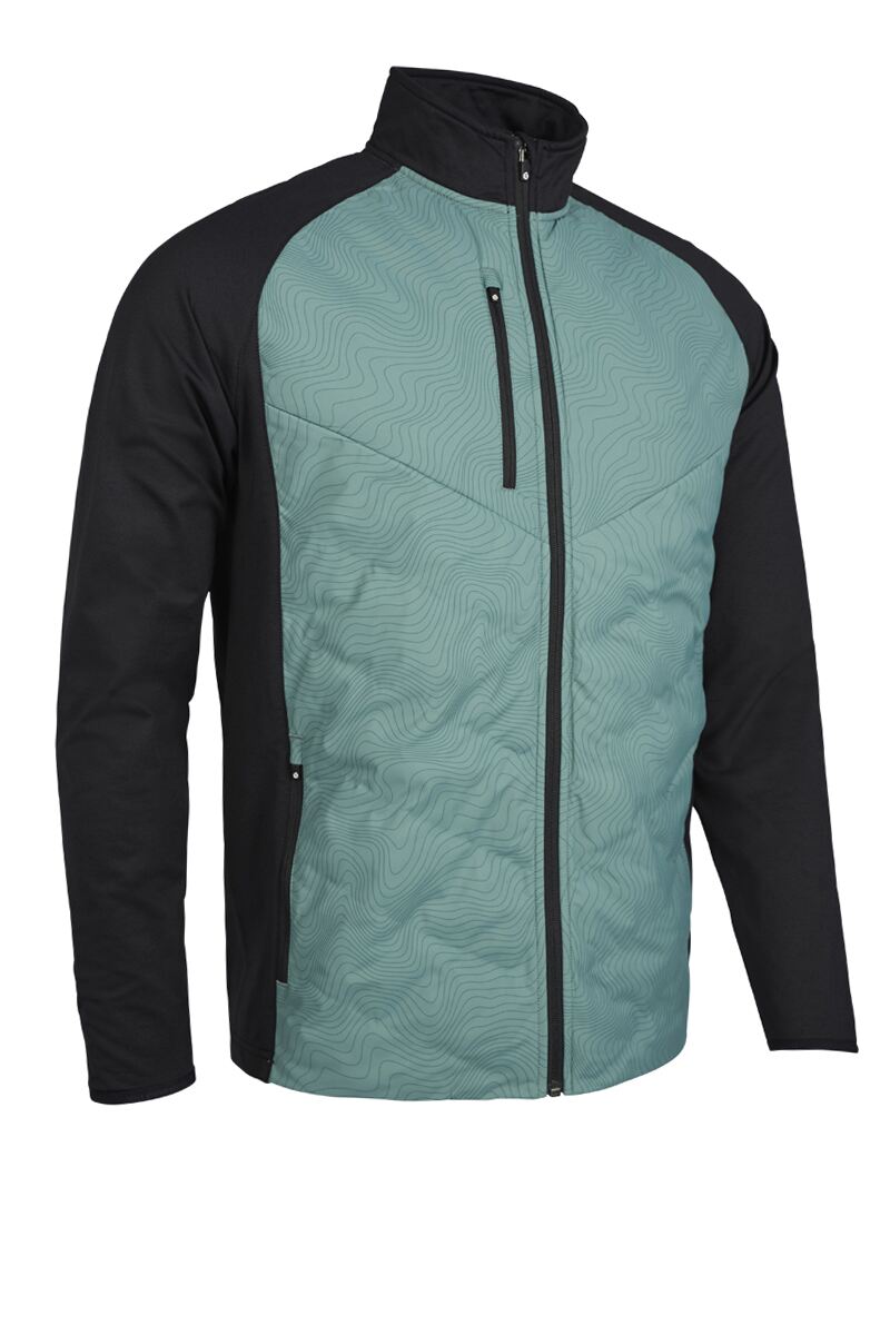 Mens Padded Bonded Thermal Golf Jacket