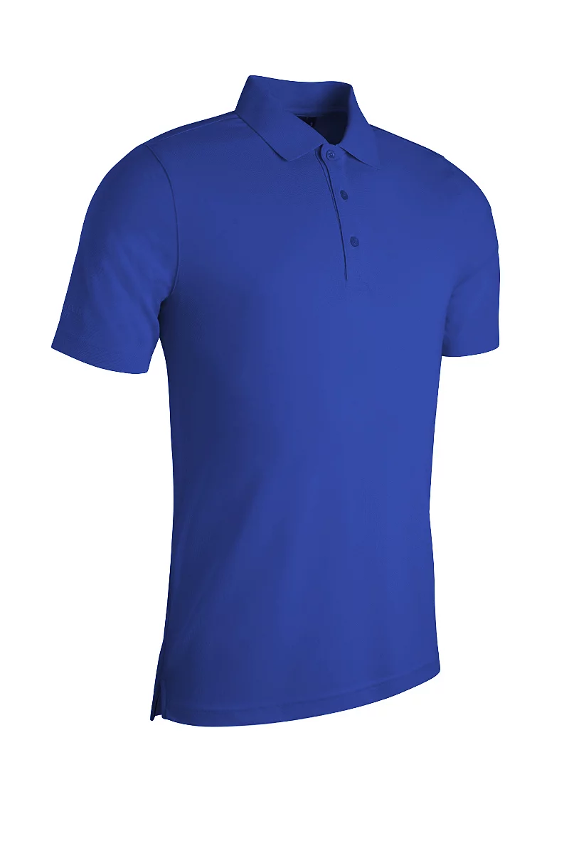 Official Ryder Cup 2027 Mens Performance Pique Golf Polo Shirt Ascot Blue M
