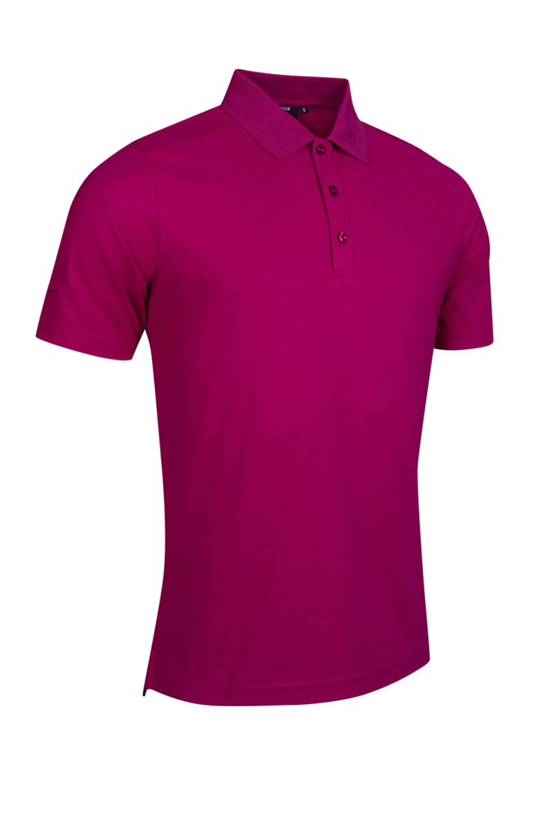 Mens Performance Pique Golf Polo Shirt