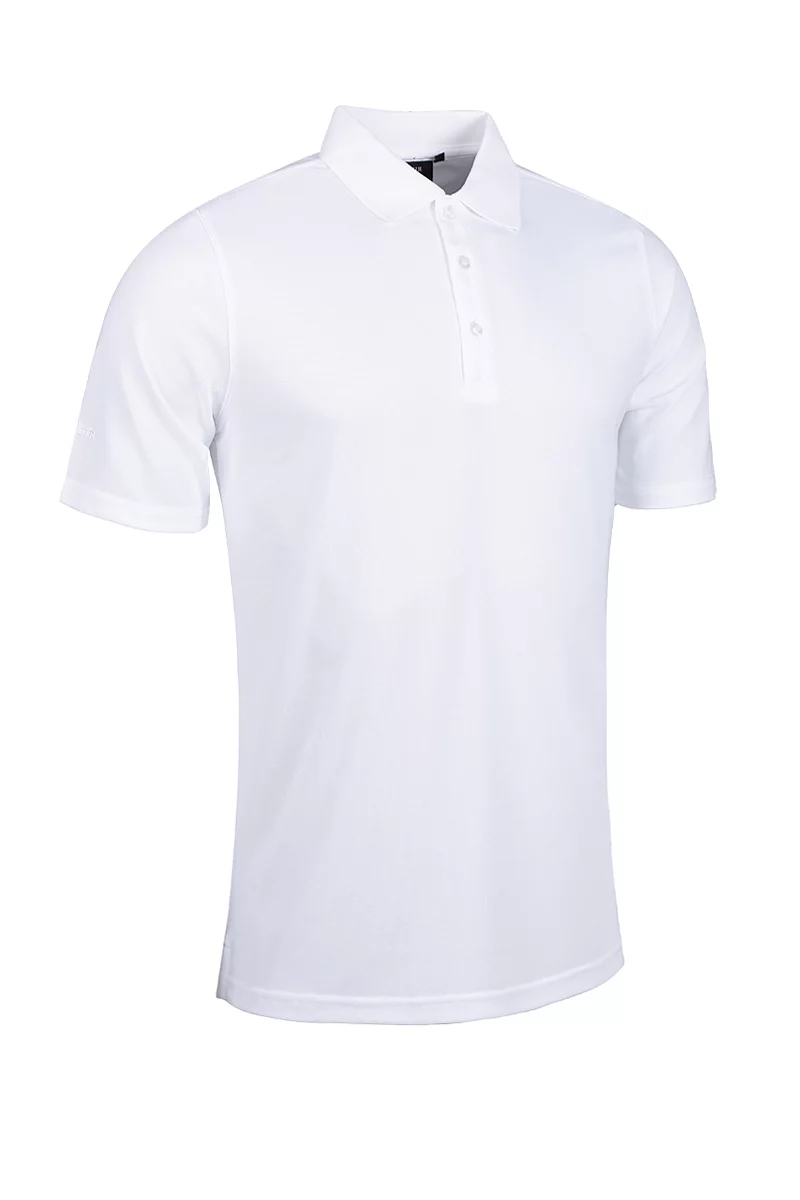 Official Ryder Cup 2027 Mens Performance Pique Golf Polo Shirt White XXL
