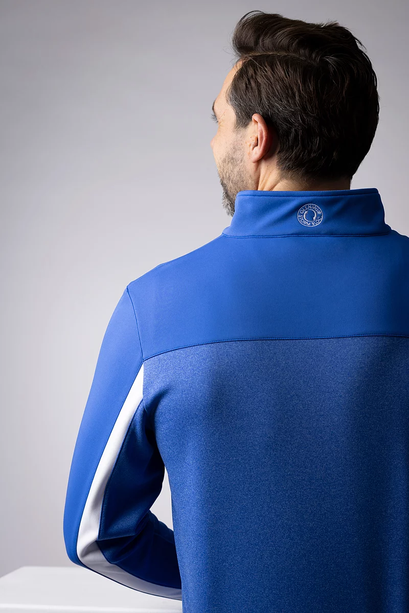 Official Ryder Cup 2027 Mens Quarter Zip Colour Block Performance Midweight Golf Midlayer Official Ryder Cup 2027 Mens Quarter Zip Colour Block Performance Midweight Golf Midlayer
