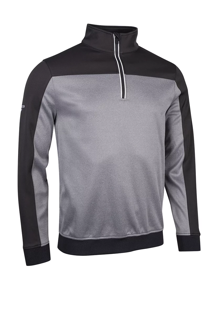Quarter Zip Block Performance Midweight Golf Midlayer Sale