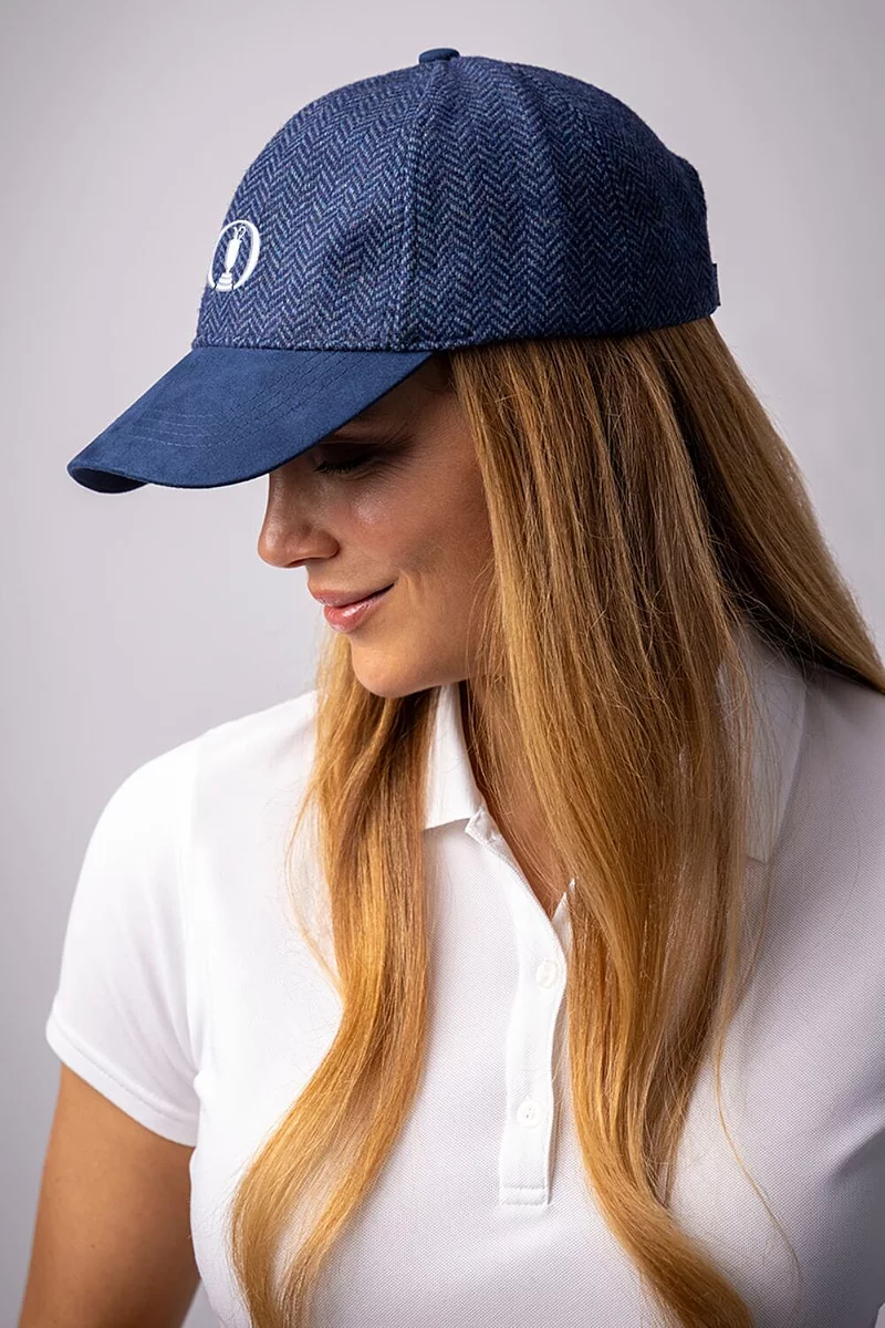 The Open Mens and Ladies Tweed Winter Golf Cap The Open Mens and Ladies Tweed Winter Golf Cap