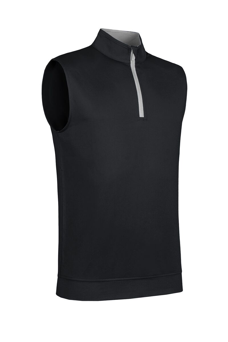 Mens Quarter Zip Lightweight Performance Golf Slipover