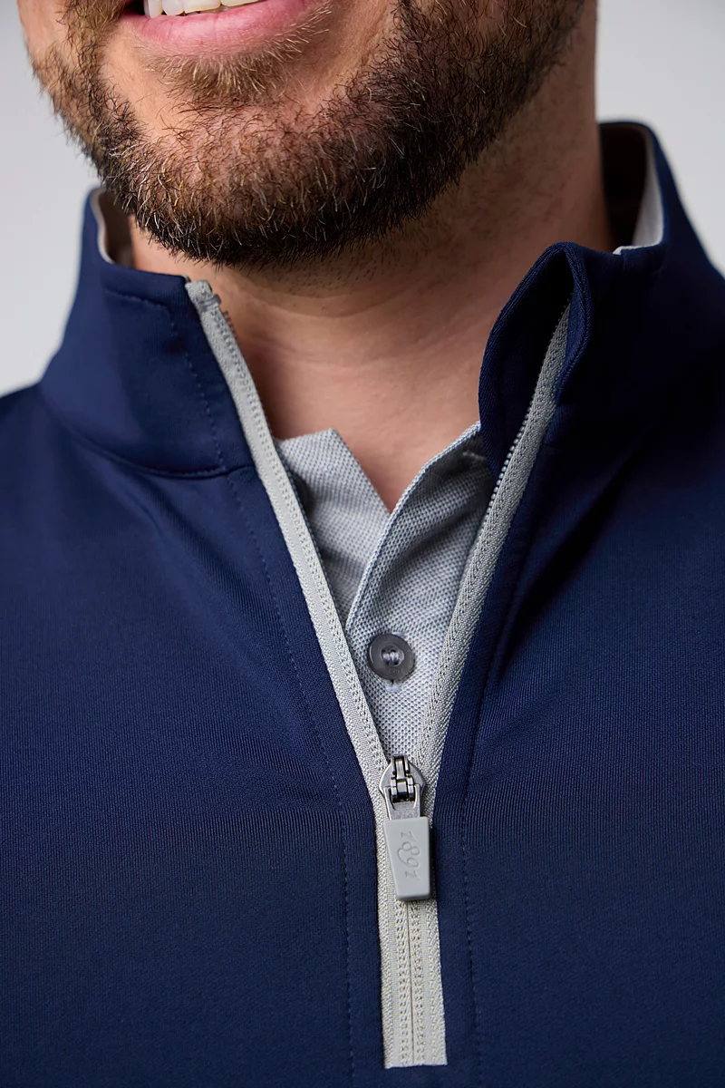 Mens Quarter Zip Lightweight Performance Golf Slipover Mens Quarter Zip Lightweight Performance Golf Slipover