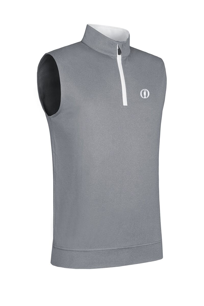 The Open Mens Quarter Zip Lightweight Performance Golf Slipover