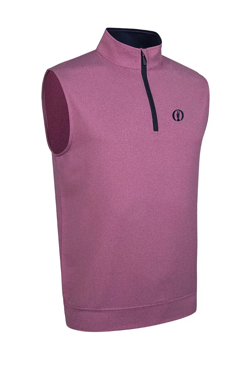 Open Quarter Zip Lightweight Performance Golf Slipover