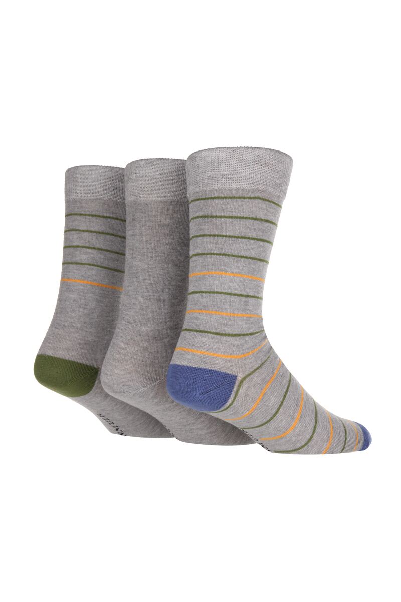 LUKE Mens Striped Bamboo Socks