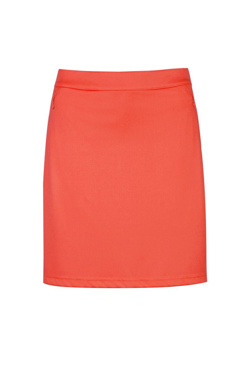 Ladies Lightweight Stretch Performance Golf Skort Apricot 14
