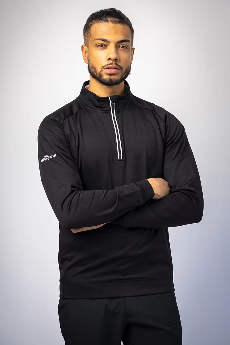 Official Ryder Cup 2027 Mens Quarter Zip Rib Performance Golf Midlayer Official Ryder Cup 2027 Mens Quarter Zip Rib Performance Golf Midlayer
