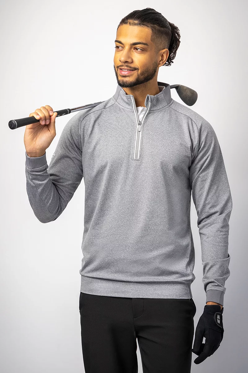Official Ryder Cup 2027 Mens Quarter Zip Rib Performance Golf Midlayer Official Ryder Cup 2027 Mens Quarter Zip Rib Performance Golf Midlayer
