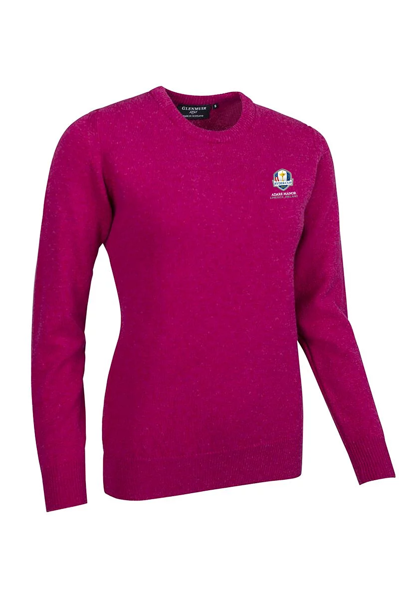 Ryder Cup 2027 Crew Neck Lambswool Midweight Golf Sweater