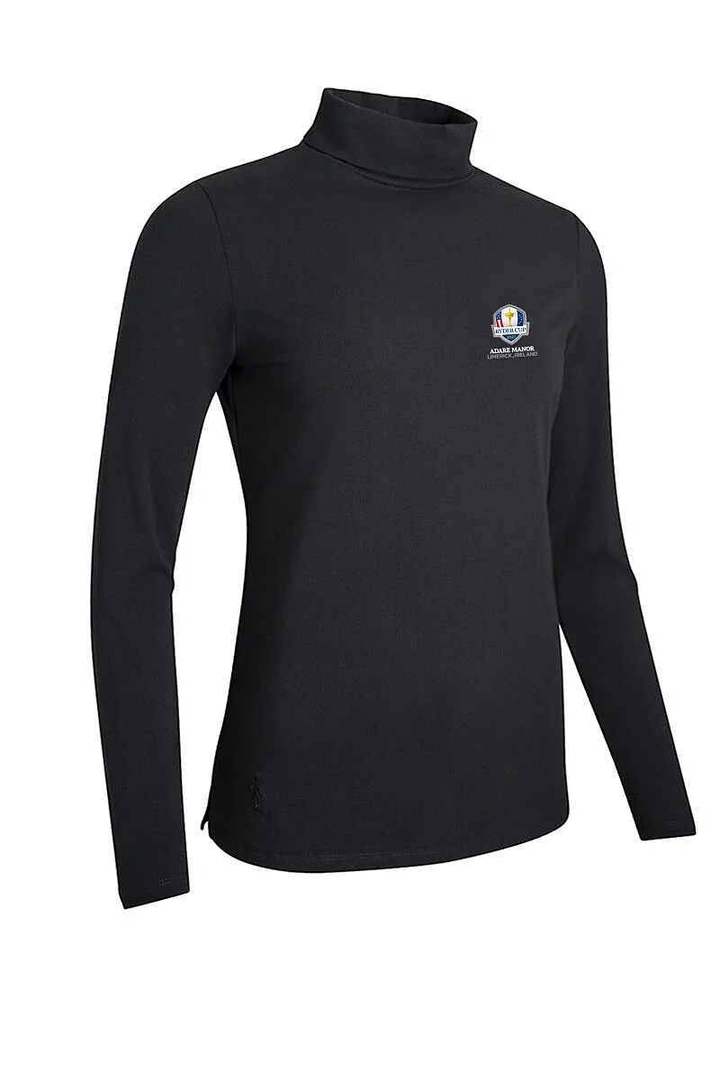 Ryder Cup 2027 Long Sleeve Cotton Roll Neck Golf Shirt