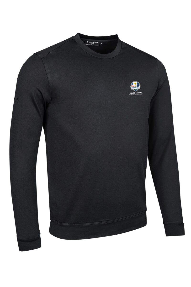 Official Ryder Cup 2027 Mens Crew Neck Performance Midweight Golf Midlayer
