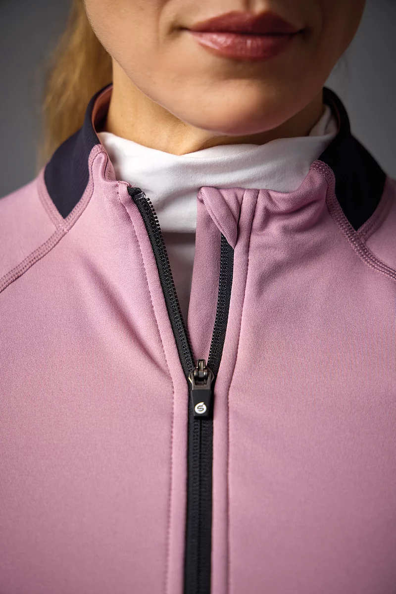 Ladies Thermal Shaped Fleece Midweight Golf Midlayer