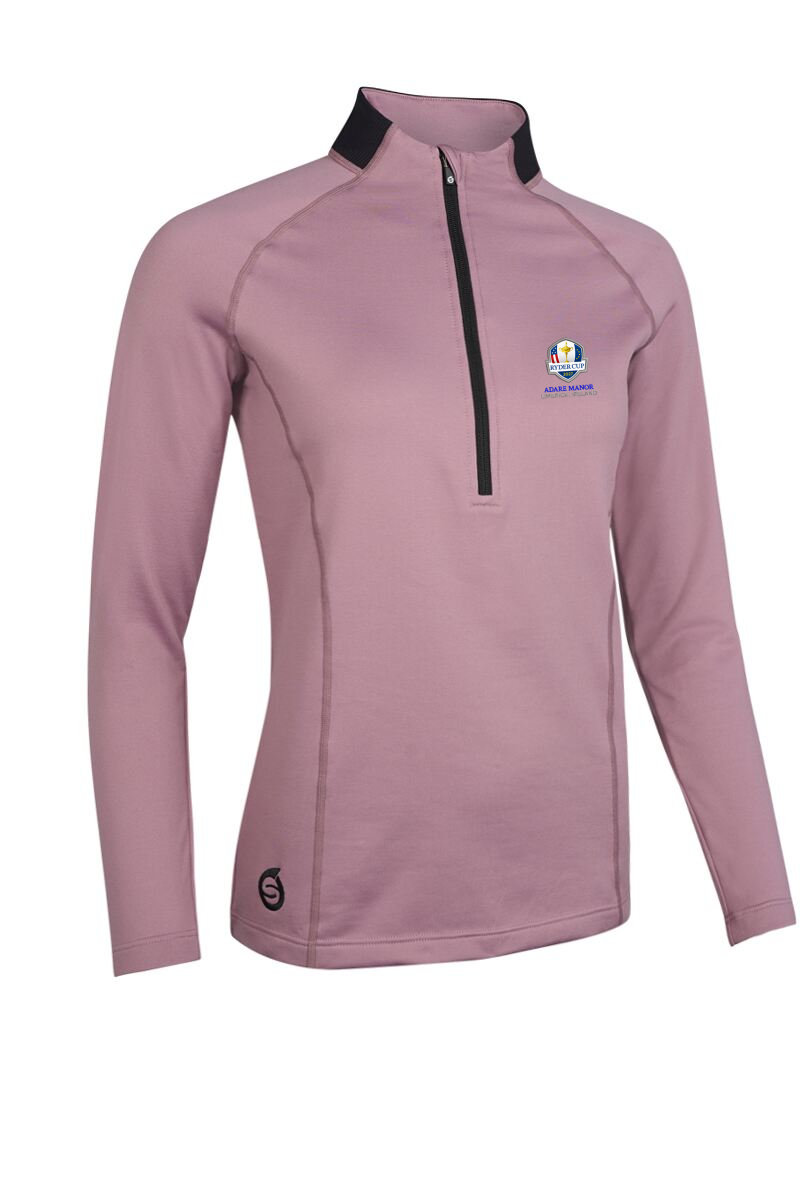 Official Ryder Cup 2027 Ladies Thermal Shaped Fleece Midweight Golf Midlayer