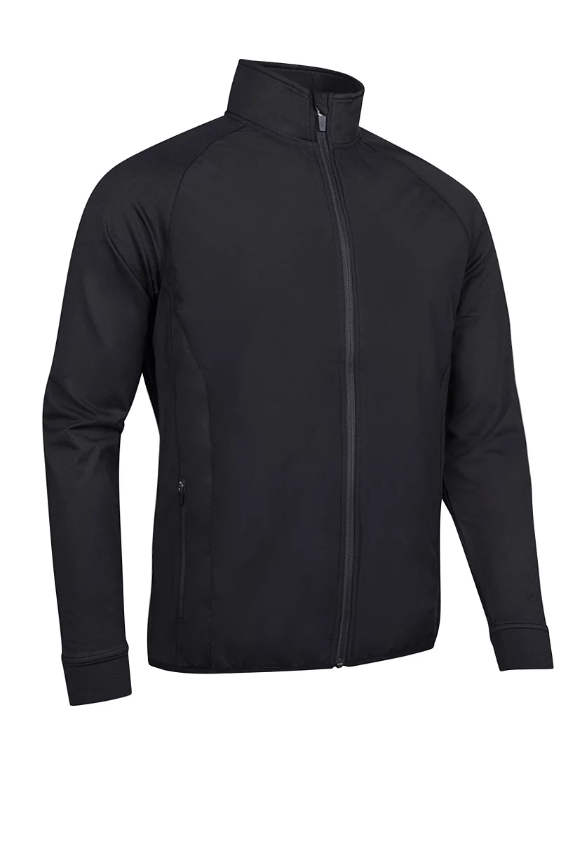 Official Ryder Cup 2027 Mens Full Zip Quilted Performance Thermal Golf Jacket Black XL