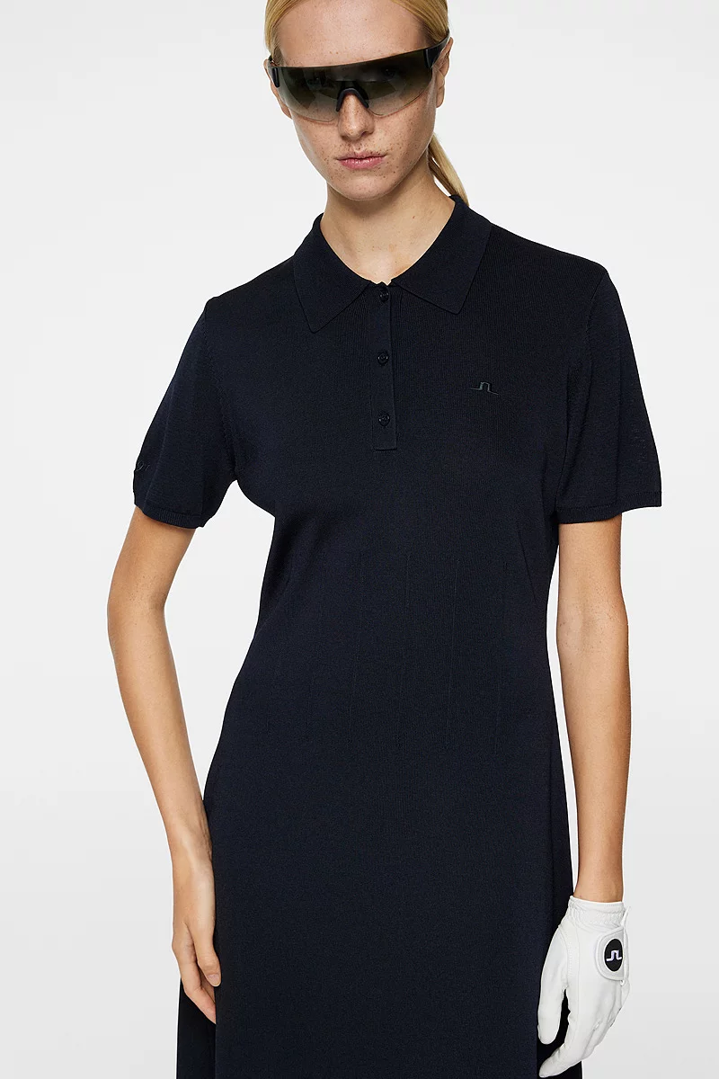 Ladies J Lindeberg x Glenmuir Pintuck Knitted Dress Sale Ladies J Lindeberg x Glenmuir Pintuck Knitted Dress Sale