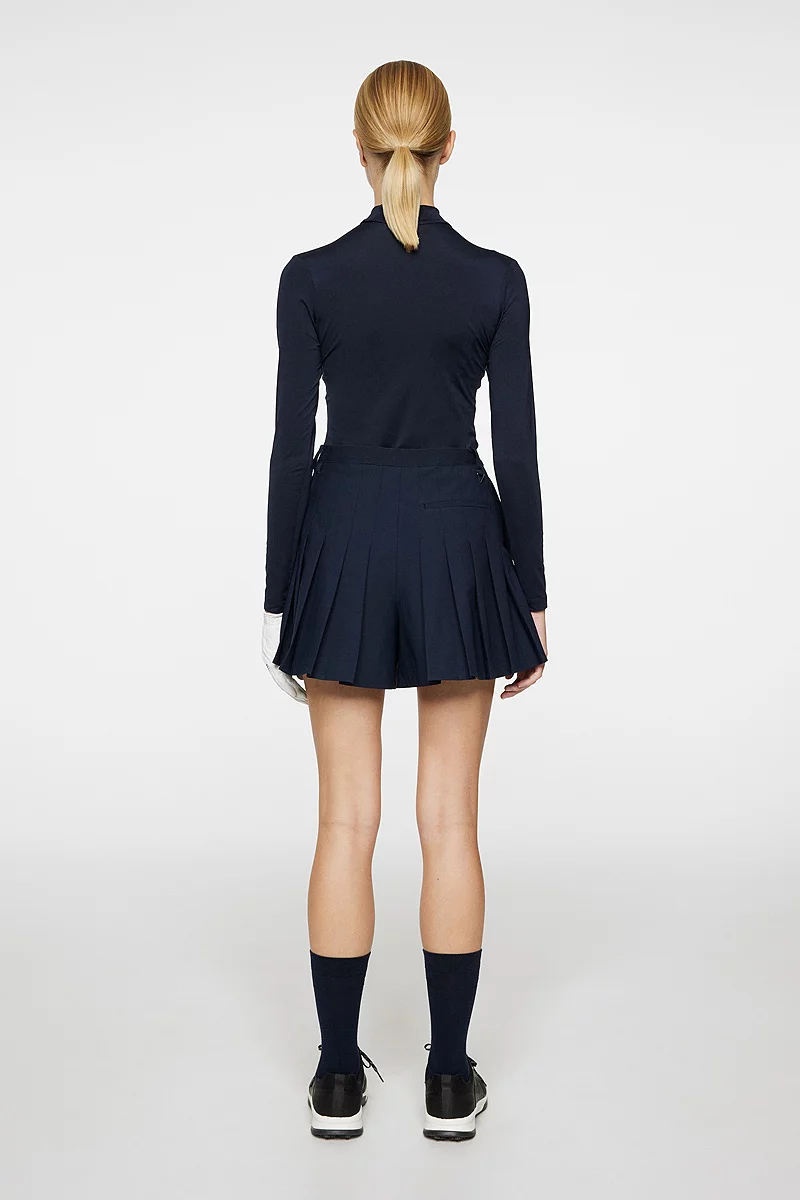 Ladies J Lindeberg x Glenmuir High Waisted Pleated Shorts Sale Ladies J Lindeberg x Glenmuir High Waisted Pleated Shorts Sale