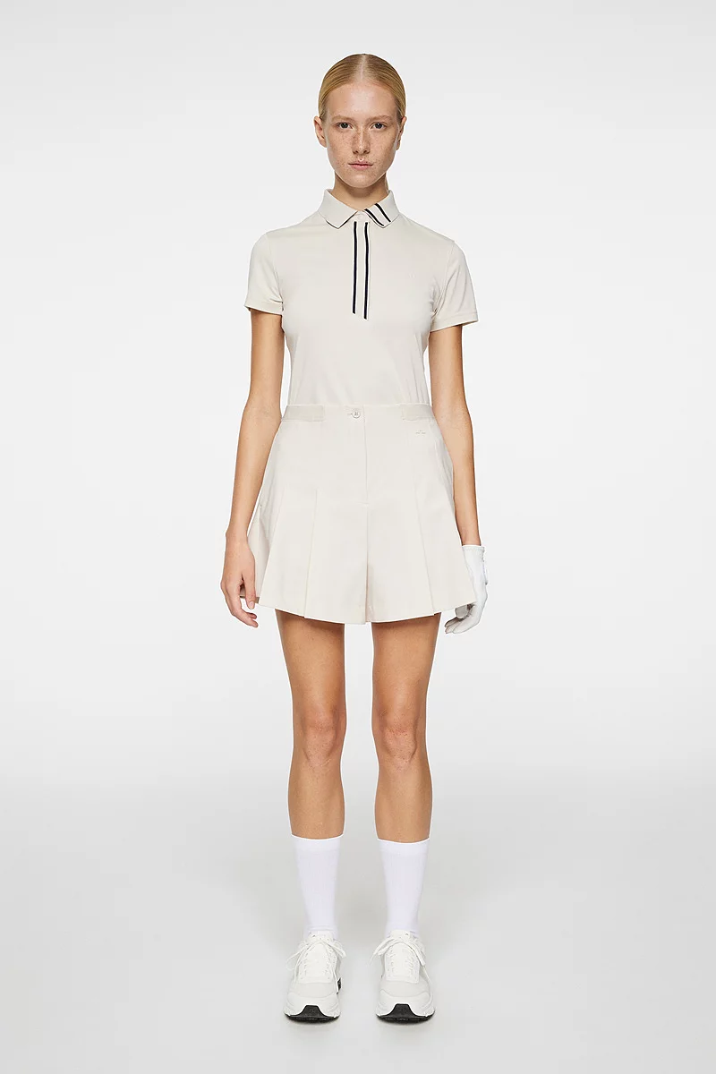 Ladies J Lindeberg x Glenmuir High Waisted Pleated Shorts Sale Ladies J Lindeberg x Glenmuir High Waisted Pleated Shorts Sale