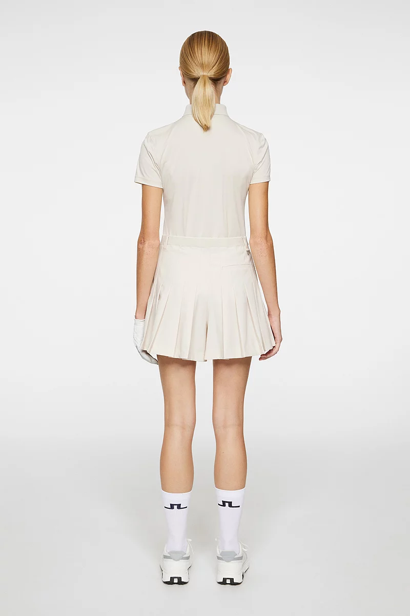 Ladies J Lindeberg x Glenmuir High Waisted Pleated Shorts Sale Ladies J Lindeberg x Glenmuir High Waisted Pleated Shorts Sale