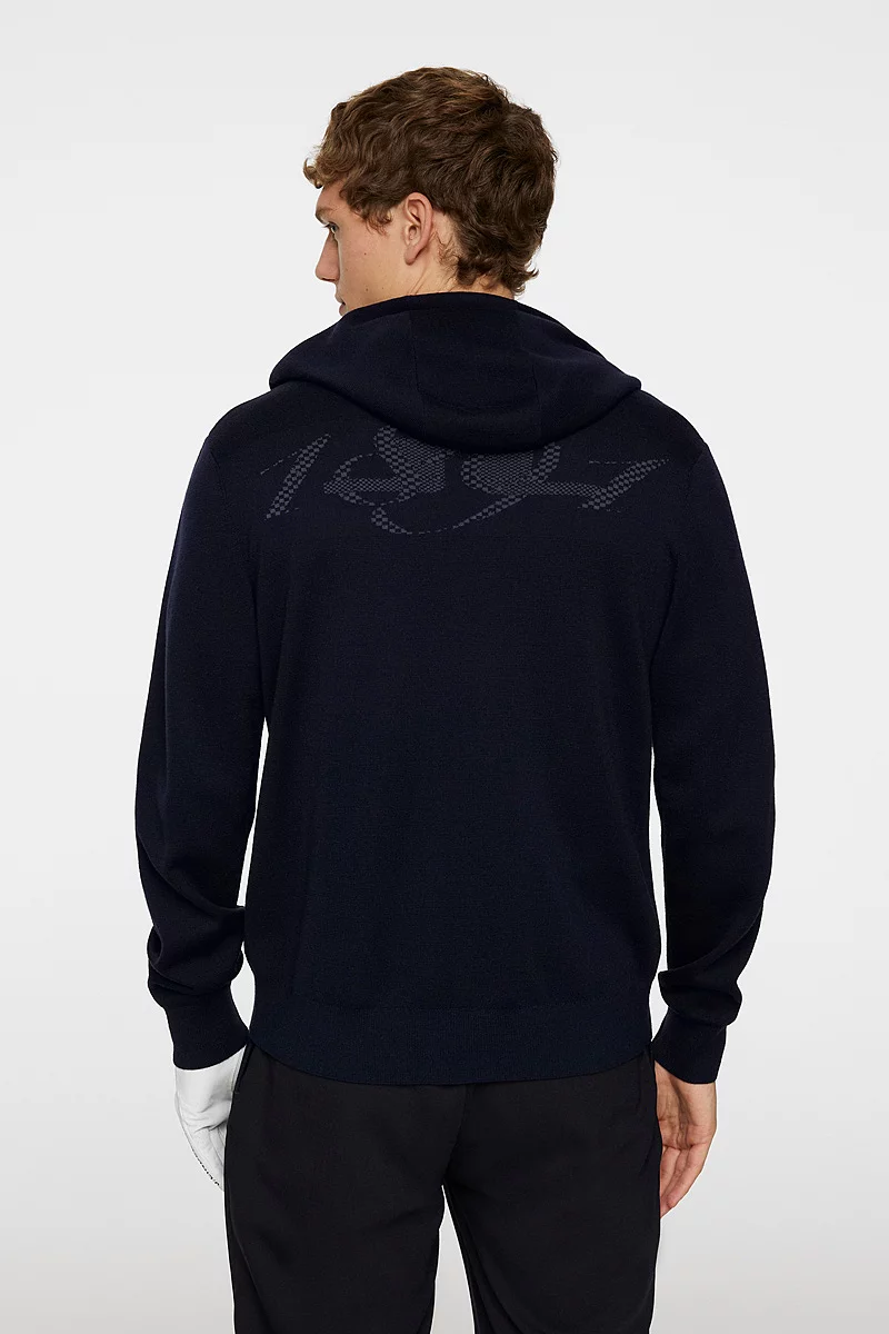 Mens J Lindeberg x Glenmuir Full Zip Hooded Knitted Top Sale Mens J Lindeberg x Glenmuir Full Zip Hooded Knitted Top Sale