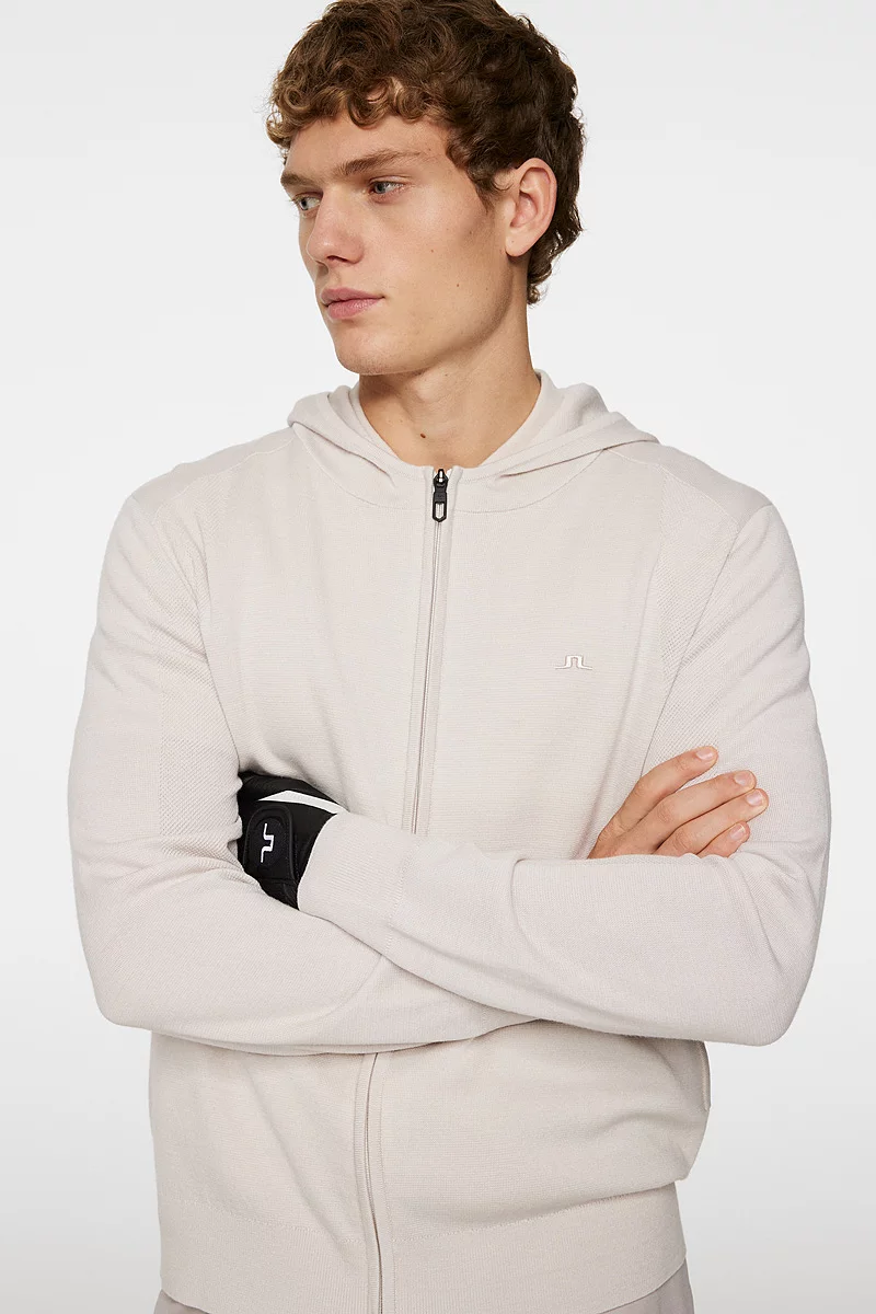 Mens J Lindeberg x Glenmuir Full Zip Hooded Knitted Top Sale Mens J Lindeberg x Glenmuir Full Zip Hooded Knitted Top Sale
