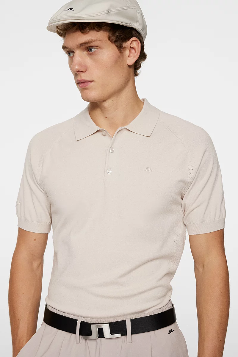 Mens J Lindeberg x Glenmuir Mesh Knitted Polo Shirt Sale Mens J Lindeberg x Glenmuir Mesh Knitted Polo Shirt Sale