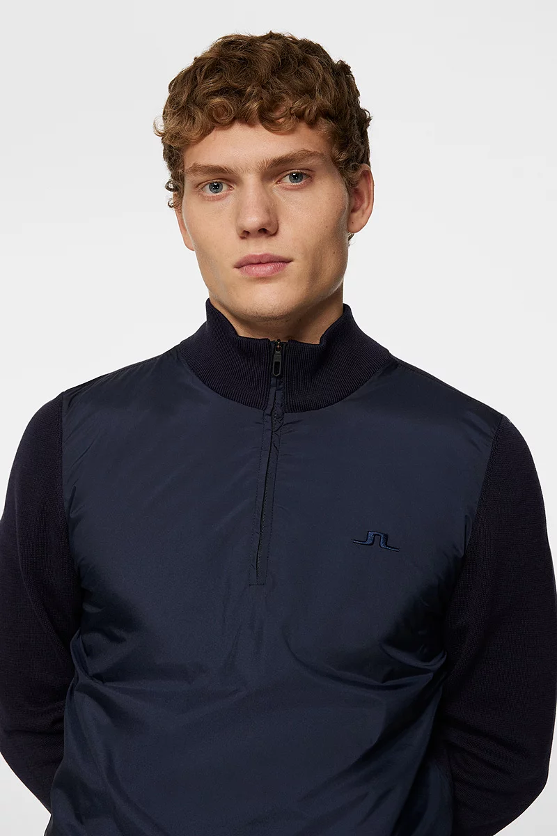 Mens J Lindeberg x Glenmuir Quarter Zip Hybrid Sweater Sale Mens J Lindeberg x Glenmuir Quarter Zip Hybrid Sweater Sale
