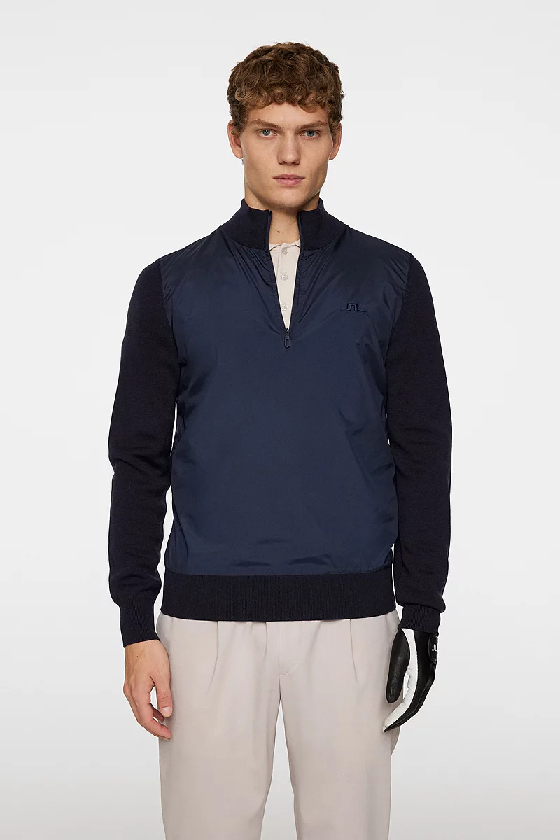 Mens J Lindeberg x Glenmuir Quarter Zip Hybrid Sweater Sale Mens J Lindeberg x Glenmuir Quarter Zip Hybrid Sweater Sale