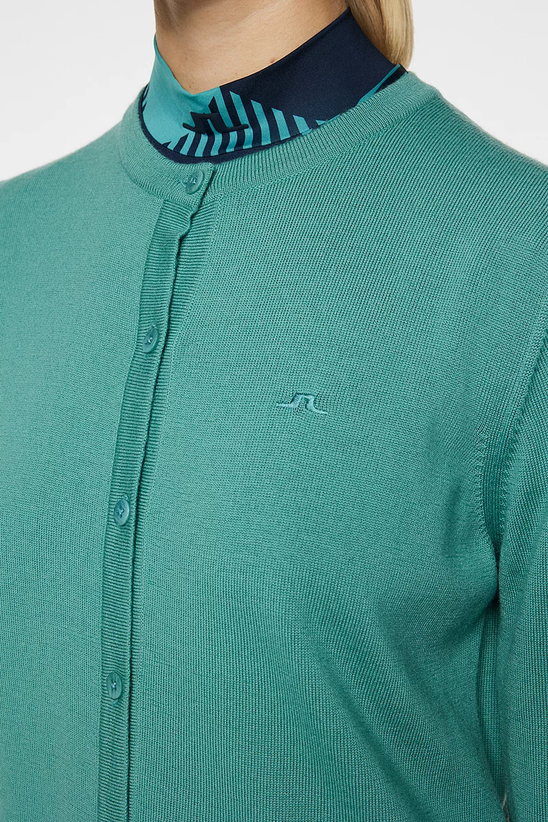 Ladies J Lindeberg x Glenmuir Button Merino Cardigan Sale Ladies J Lindeberg x Glenmuir Button Merino Cardigan Sale