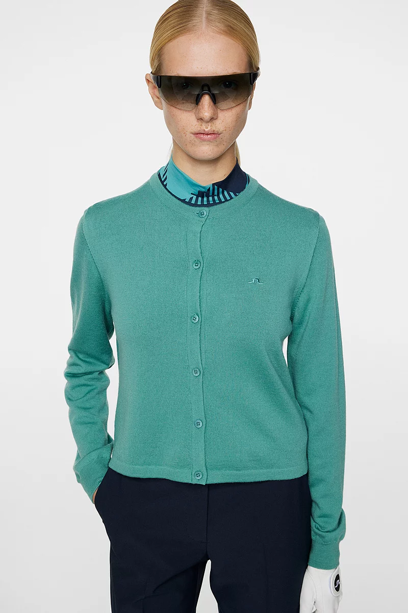Ladies J Lindeberg x Glenmuir Button Merino Cardigan Sale Ladies J Lindeberg x Glenmuir Button Merino Cardigan Sale