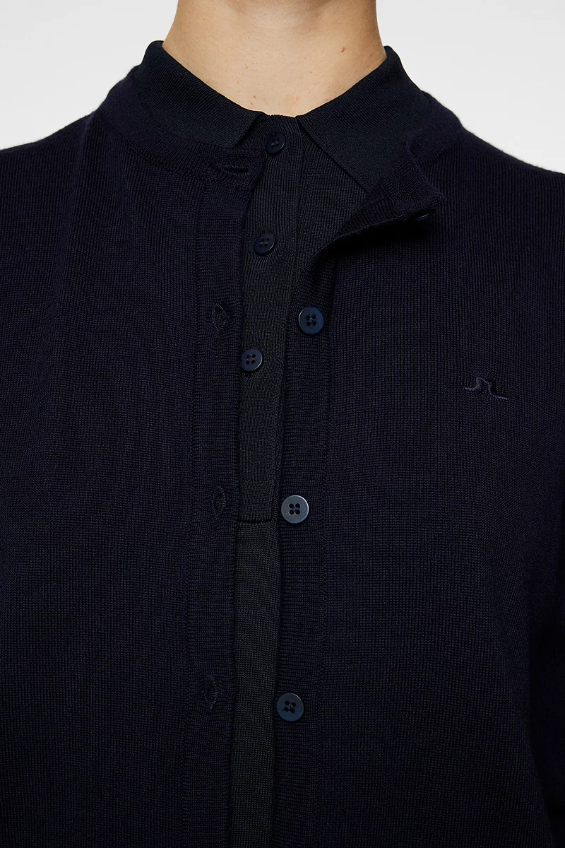Ladies J Lindeberg x Glenmuir Button Merino Cardigan Sale Ladies J Lindeberg x Glenmuir Button Merino Cardigan Sale