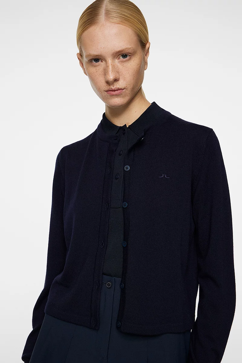 Ladies J Lindeberg x Glenmuir Button Merino Cardigan Sale Ladies J Lindeberg x Glenmuir Button Merino Cardigan Sale
