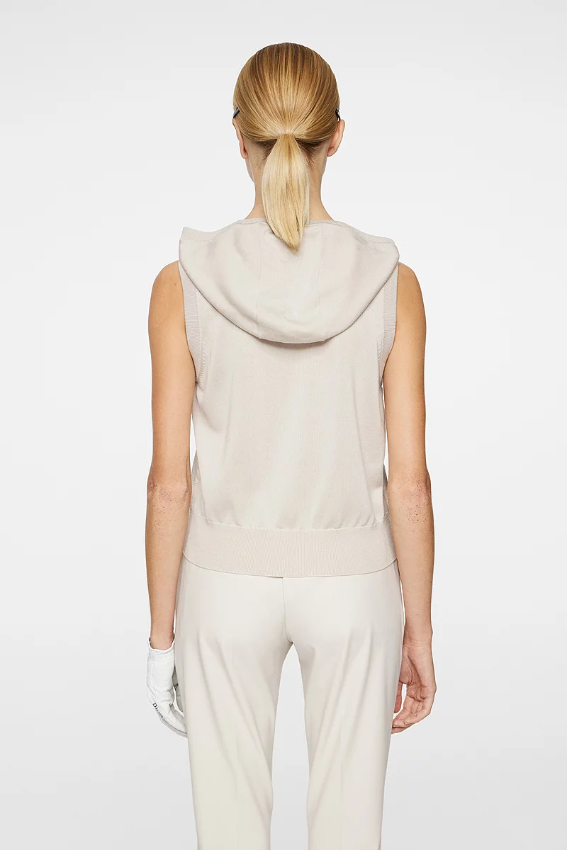 Ladies J Lindeberg x Glenmuir Hooded Sleeveless Top Sale Ladies J Lindeberg x Glenmuir Hooded Sleeveless Top Sale