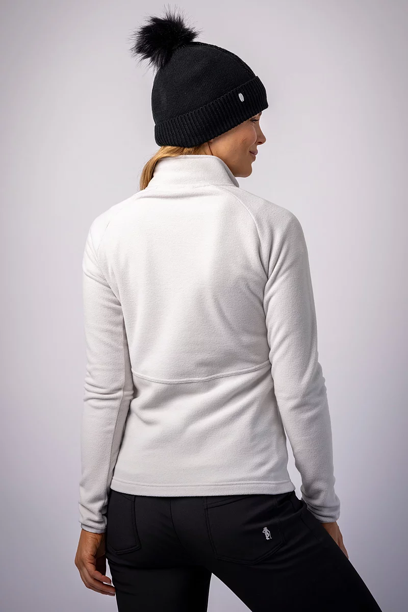 Ladies Quarter Zip Fleece Performance Midweight Golf Midlayer Ladies Quarter Zip Fleece Performance Midweight Golf Midlayer