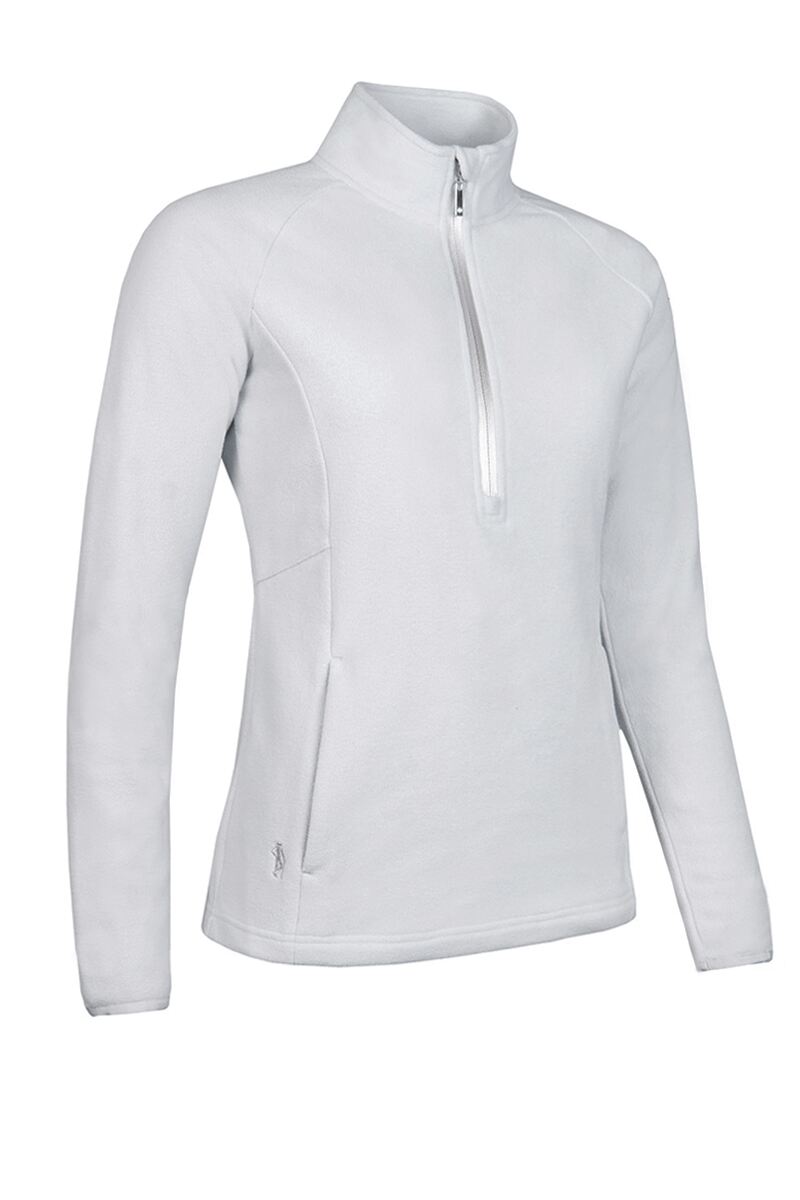 Ladies Quarter Zip Fleece Performance Midweight Golf Midlayer