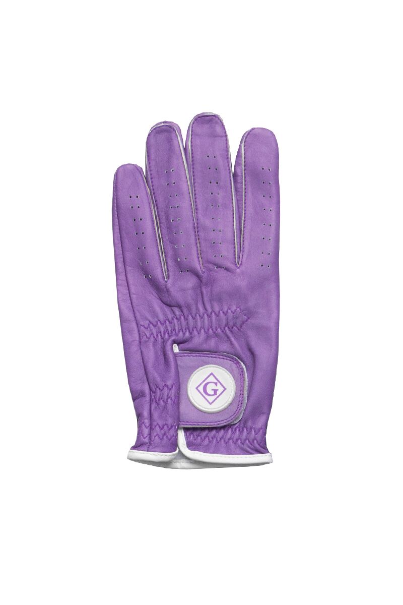 Mens and Ladies Cabretta Leather Golf Glove Sale Amethyst Lds S
