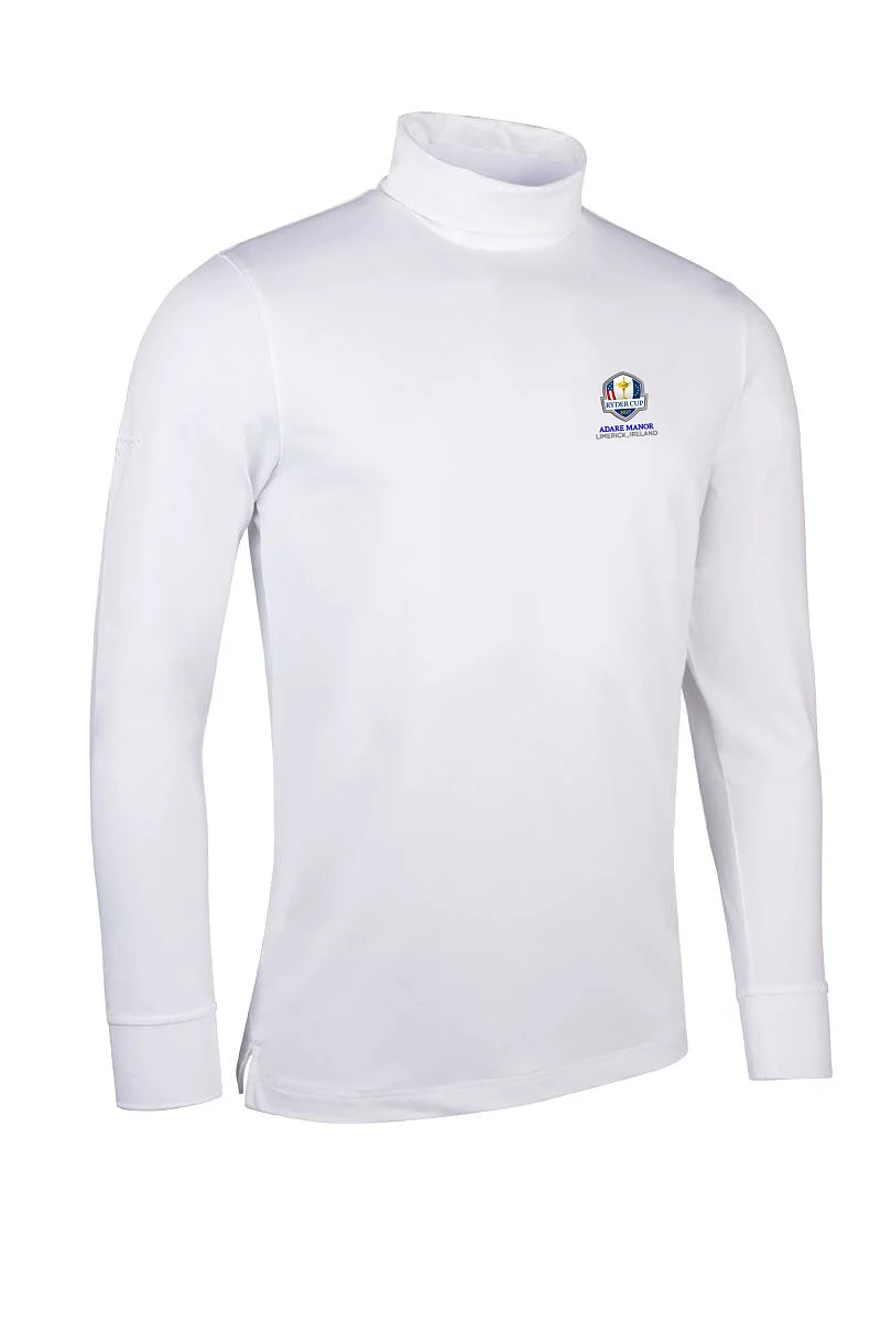 Ryder Cup 2027 Long Sleeve Cotton Roll Neck Golf Shirt