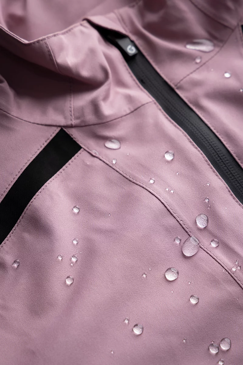 The Open Ladies Zip Front Panelled Waterproof Golf Jacket The Open Ladies Zip Front Panelled Waterproof Golf Jacket
