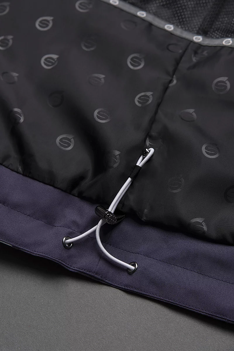 Ladies Zip Front Panelled Waterproof Golf Jacket