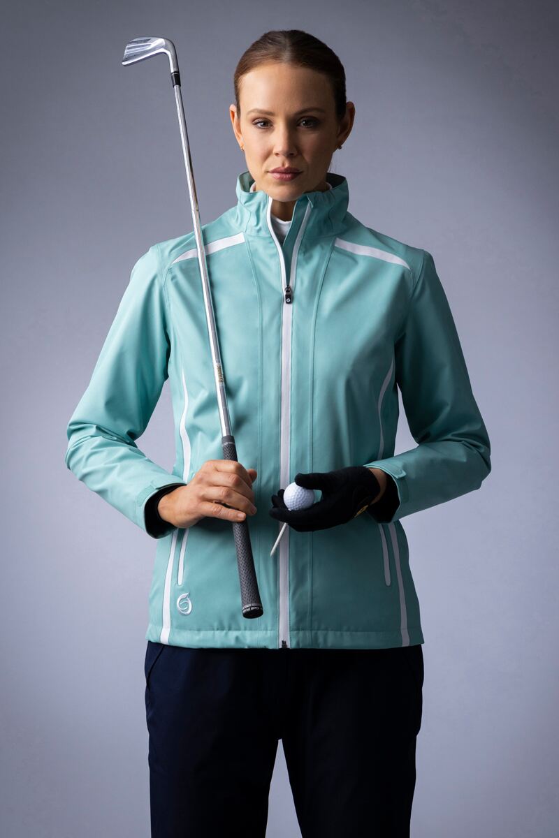 s.KILLY Ladies Zip Front Lightweight Panelled Waterproof Golf Jacket